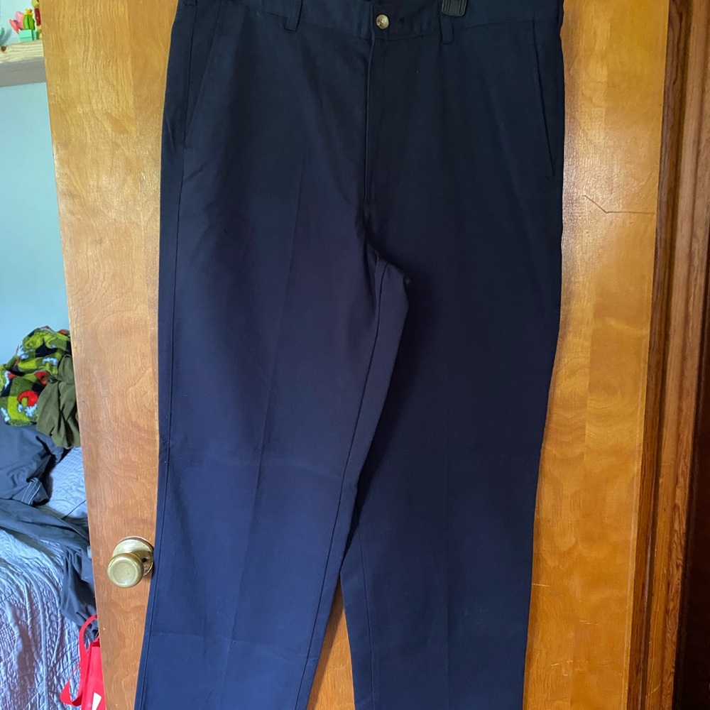 Puritan Blue Dress Pants Elegant and Timeless